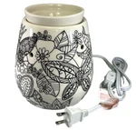 Scentsy Reimagine Color It Yourself Flowers Butterflies Full Size Wax Warmer. Fixed Price $19.99.