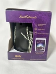 Nib Scentsationals Skully Peace Love Skeleton Hand Design Fragrance Wax Warmer. Fixed Price $16.00.