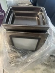 Scentsy Cube Gunmetal #23214 Candle Warmer Open Box With Bass Magnet. Fixed Price $15.00.