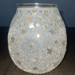 Scentsy Night Sky Wax Warmer Candle Light Mosaic Stars Celestial. Fixed Price $24.95.