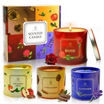 Scented Soy Wax Candle Gift Set - 4 Pack For Mother's Day Special Occasions. Fixed Price $36.52.