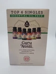 Guru Nanda Essential Oils Top 6 Singles Set 10ML Each Eucalyptus Lavender Orange. Fixed Price $9.99.