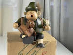 Kwo Figure Wooden Incense Smoker 16 Cm. Excellent Condition. Fixed Price $104.62.