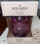 Purple Jar Wax Melt Warmer Gift Set Red Shed/ Electric. Fixed Price $26.99.