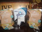 4 Glade Plugins Scented Oil Refills Vanilla Merry Fun. Fixed Price $24.75.