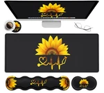 Ergonomic Mouse Pad Set, Desk MAT(31.5 11.8 In) + Keyboard Wrist Rest Suppo. Fixed Price $38.67.