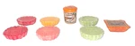 Yankee Candle Tarts Mixed Lot Of 8 Carrot Cake Cranberry Vanilla Lime Peach Read. Fixed Price $29.97.
