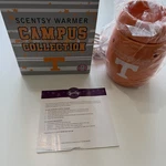 Scentsy Warmer Campus Collection Univ. Of Tennessee Orange Full Size New Nib. Fixed Price $69.70.