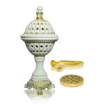 Am Resin Incense Burner Holder For Bakhoor, Luxury Globe Charcoal. Fixed Price $32.85.