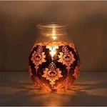 Scentsy Glamour Time Warmer Authentic Home Glass Etched Floral Electric Wax Melt. Fixed Price $34.99.