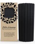 Ziffs Home 120PCS Black Fibre Reed Diffuser Sticks - 20CM/7.87IN X 4MM/0.16IN. Fixed Price $12.89.