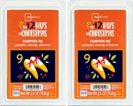 Mainstays Christmas Wax Cubes 2.5OZ 2-PACK Day 09: Pumpkin Pie. Fixed Price $6.50.