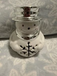 Bath & Body Works Slatkin Snowman Ceramic Oil Warmer New. Fixed Price $24.99.