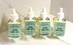 4 Bath & Body Works Wallflower Home Fragrance Refill Bulb Lemon Mint Leaf Htf. Fixed Price $49.95.