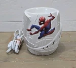 Scentsy Spider-man Marvel Electric Wax Melt Warmer White Ceramic Corded Plug-in. Fixed Price $34.99.