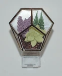 Bath Body Works Succulent Plant Geode Frame Wallflower Fragrance Plug In Holder. Fixed Price $19.99.