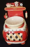 Vintage Our America Kitchen Pot Belly Stove Antique Wax Tart Warmer. Fixed Price $21.64.