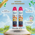 Wizard Air Freshener Hawaiian Retreat Spray 10OZ Bundle Of 2. Fixed Price $17.99.