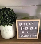 Scentsy Letterboard Warmer Creative Your Own Phrases New In Box. Fixed Price $24.99.