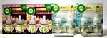 4 Pk Air Wick Scented Oil Twin Refill, Ocean Breeze & White Flower Melon Summer. Fixed Price $28.99.
