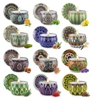 Candles Gift SET,12 Pack For Home Scented, 300 Hour Long Lasting. Fixed Price $22.90.