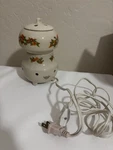 Vintage Electric Robeson Ceramic Floral Wax Melt Candle/potpourri Warmer. Fixed Price $24.90.