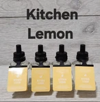 Bath & Body Works Kitchen Lemon Wallflowers Fragrance Refills (4). Fixed Price $28.00.