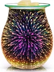 Equsupro 3D Glass Electric Wax Melts Warmer Burner Melter Fragrance. Fixed Price $24.95.