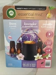 Air Wick 3300832 Essential Mist Kit, Cordless Diffuser With Refills (linen,. Fixed Price $21.06.
