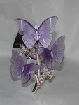Bath & Body Works Purple Butterflies Silver Branch Nightlight Wallflower Plug In. Fixed Price $31.00.