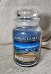 Yankee Candle Turquoise Sky Large Jar - Classic Label New. Fixed Price $34.99.