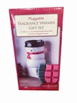 New Snowman Pluggable Fragrance Gift Set Holiday Candle Warmers. Fixed Price $22.00.