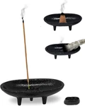 4" Cast Iron Incense Burner For Smudging And Rituals, 2" Height. Fixed Price $16.99.