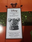 Scentsy Disney Mickey Mouse Jack-o-lantern Halloween Pumpkin Wax Warmer. Fixed Price $70.00.
