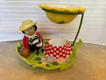 New Hand Painted Partylite Ladybug Aroma Tealight Melts Warmer P8009 Nib. Fixed Price $20.00.