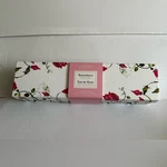 Crabtree & Evelyn Rosewater Scented Liner Paper 8 Sheets 12" X 22.5". Fixed Price $35.00.