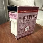 Mrs Meyers Cranberry Candle 4.9 Oz Clean Day Glass Jar Limited Edition New Nib. Fixed Price $25.00.