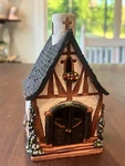 Handmade Midene Ceramic Tea Light Holder Miniature French Chapel. Fixed Price $40.79.