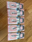 Lot Of 5 Yankee Candle Classic Paper Car Jar Hanging Air Freshener Pink Sands Bn. Fixed Price $20.00.