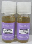 2 Bath & Body Works White Barn Home Fragrance Oil Lavender Vanilla. Fixed Price $34.99.
