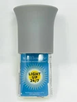 Bath & Body Works Gray Matte Flare Nightlight Wallflower Up 24/7 Plug In. Fixed Price $24.99.