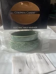 Colonial Candle New In Boxelectric Wax Warmer Green. Fixed Price $13.99.
