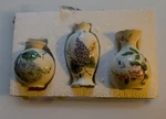 3 Vintage Princess House Ceramic Oil Lamps #1474 Orig Also Useful Bud Vases. Fixed Price $17.95.