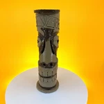 Handmade Ceramic Totem Pole Incense Holder - Artist Crafted. Fixed Price $29.99.