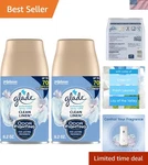 Automatic Spray Air Freshener Refill, Scented For Home And Bath.... Fixed Price $23.99.