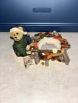 Boyds Bears Marshall Toastworthy Votive Candle Holder Retired Campfire Christmas. Fixed Price $7.65.