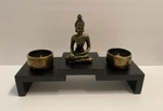 Tabletop Zen Garden Buddha Candle Home Decor Relaxing Gift. Fixed Price $23.95.