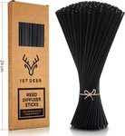 Reed Diffuser Sticks 100 Pcs Of Black Rattan Essential Oil Aroma Refill Wood. Fixed Price $11.49.