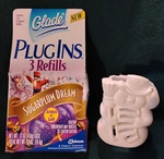 Glade Plugins 3 Sugarplum Dream Gel Refills & Snowman Warmer Unit, 1999 Unused. Fixed Price $24.95.