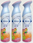 3 Febreze Air Effects Gain Island Freshener Aerosol Room Spray. Fixed Price $14.95.